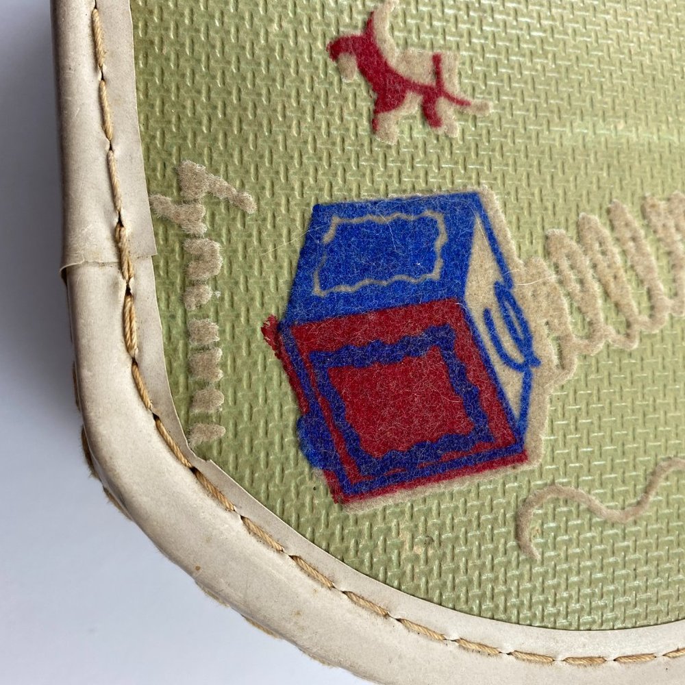 Romper Room Child's Suitcase Green and white - Picture 15 of 15